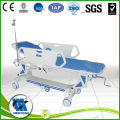 Hydraulic rise-and-Fall Stretcher Cart patient adjustable